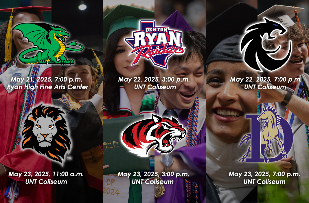 Denton ISD Gradiation Dates